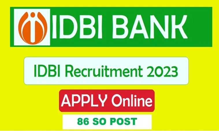 IDBI வங்கி மேலாளர் வேலைவாய்ப்பு 2023