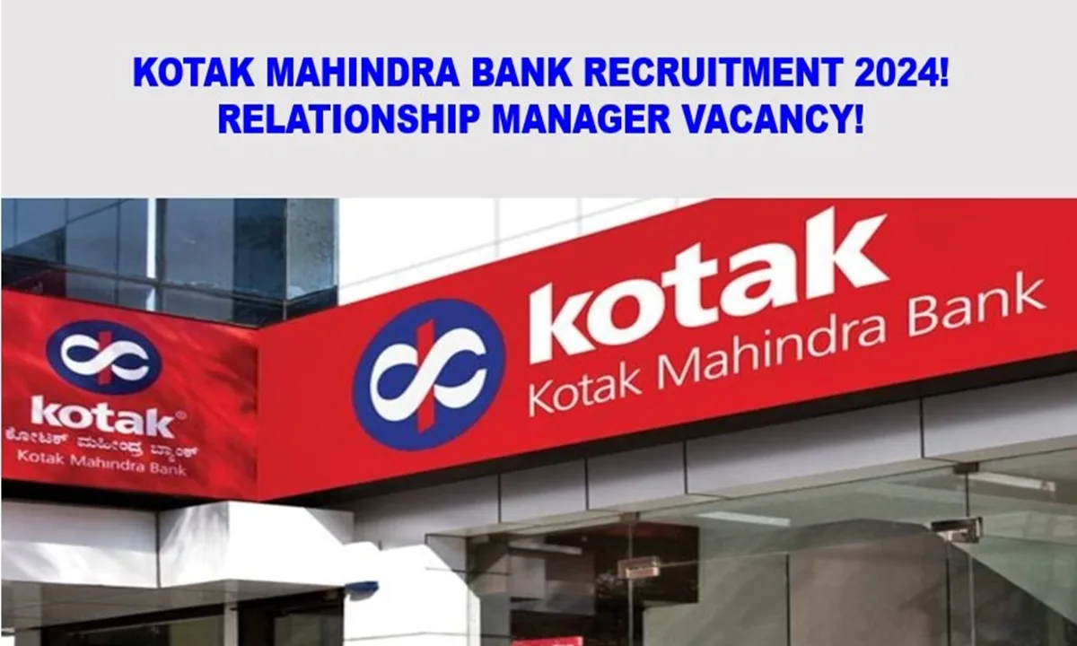 kotak mahindra bank recruitment 2024