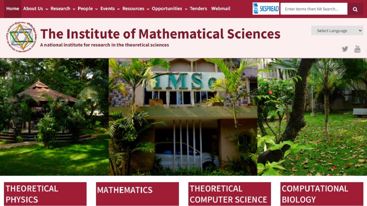 IMSc Chennai ஆட்சேர்ப்பு 2024 ! கணித அறிவியல் நிறுவனத்தில் அதிகாரி வேலைவாய்ப்பு - விண்ணப்பிக்க லிங்க் உள்ளே !