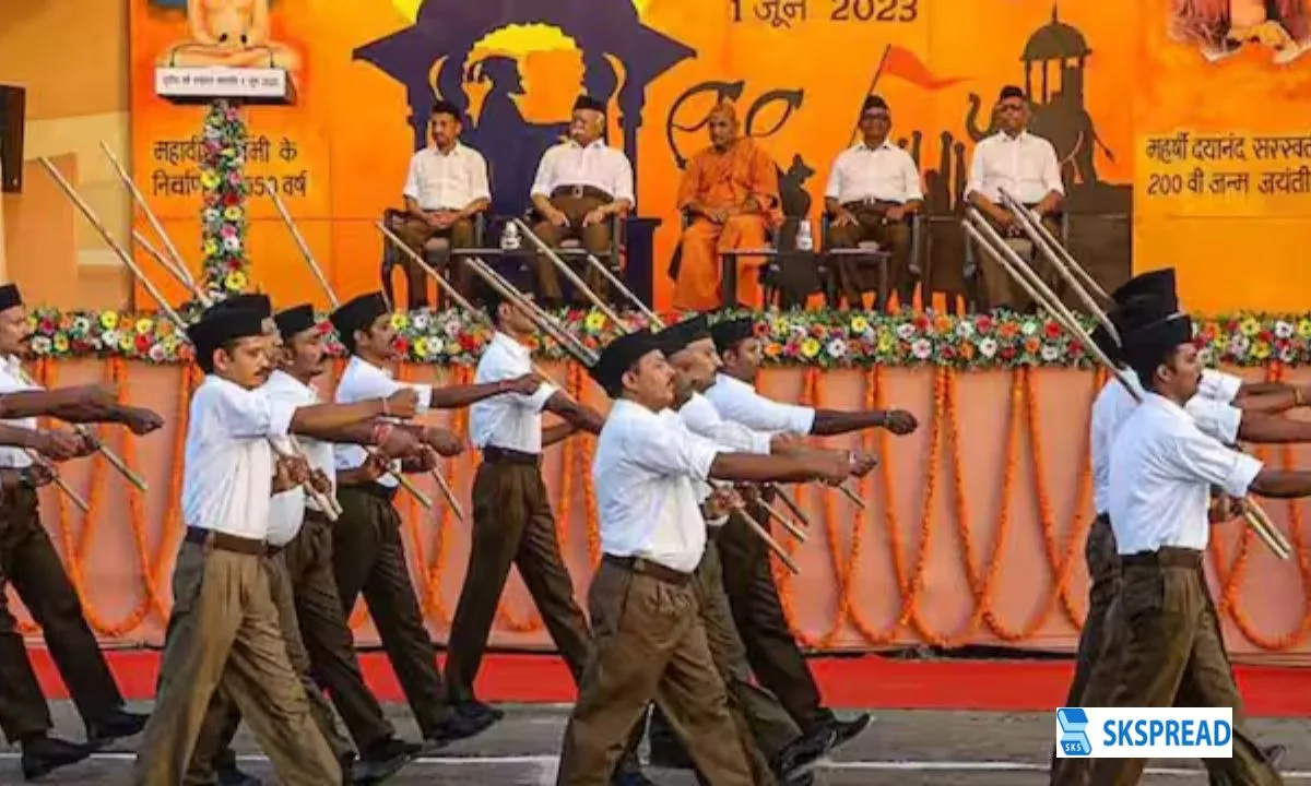 RSS அமைப்பின் செயல்பாடுகளில் அரசு ஊழியர்கள் பங்கேற்கலாம் -  58 வருட தடையை உடைத்த மத்திய அரசு!!