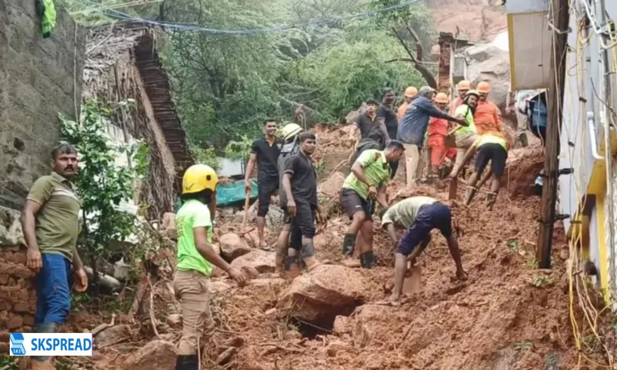 திருவண்ணாமலை மண்சரிவு விவகாரம் - இரண்டு பேர் உடல் கண்டெடுப்பு!